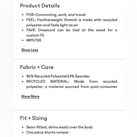 NWT Athleta Avenue Romper - Picture 4 of 10